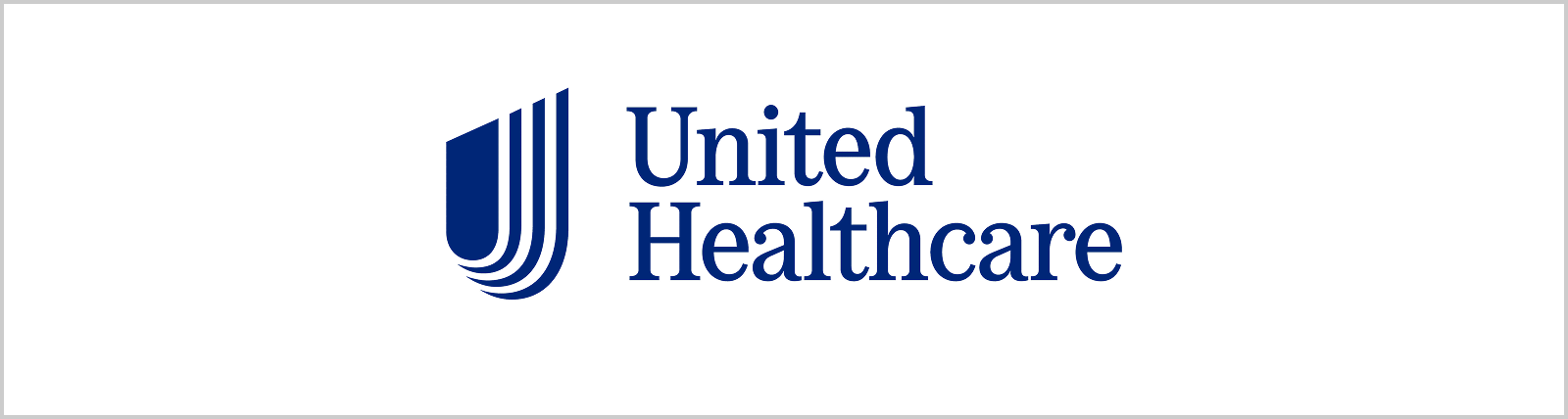 United Healthcare logo with blue text.